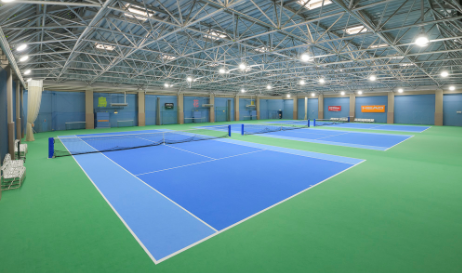 セサミインドアテニススクール三鷹の施設画像