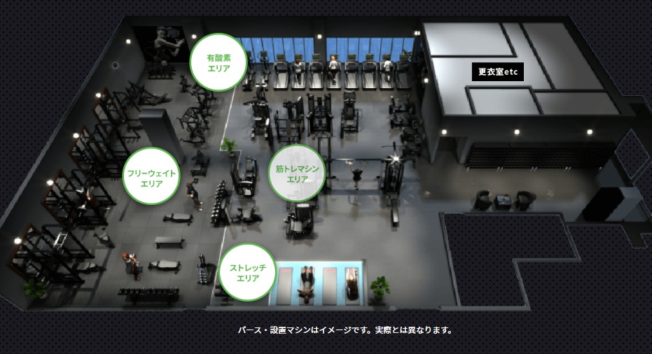 快活CLUB　FiT24　姫路北条店の施設画像