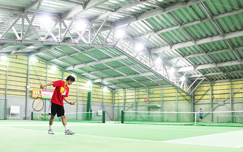 レッツインドアテニススクール新浦安の施設画像