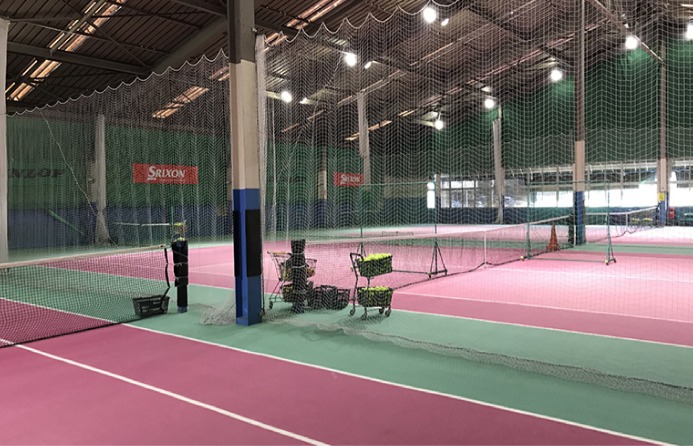 ダンロップインドアテニススクール常盤平の施設画像