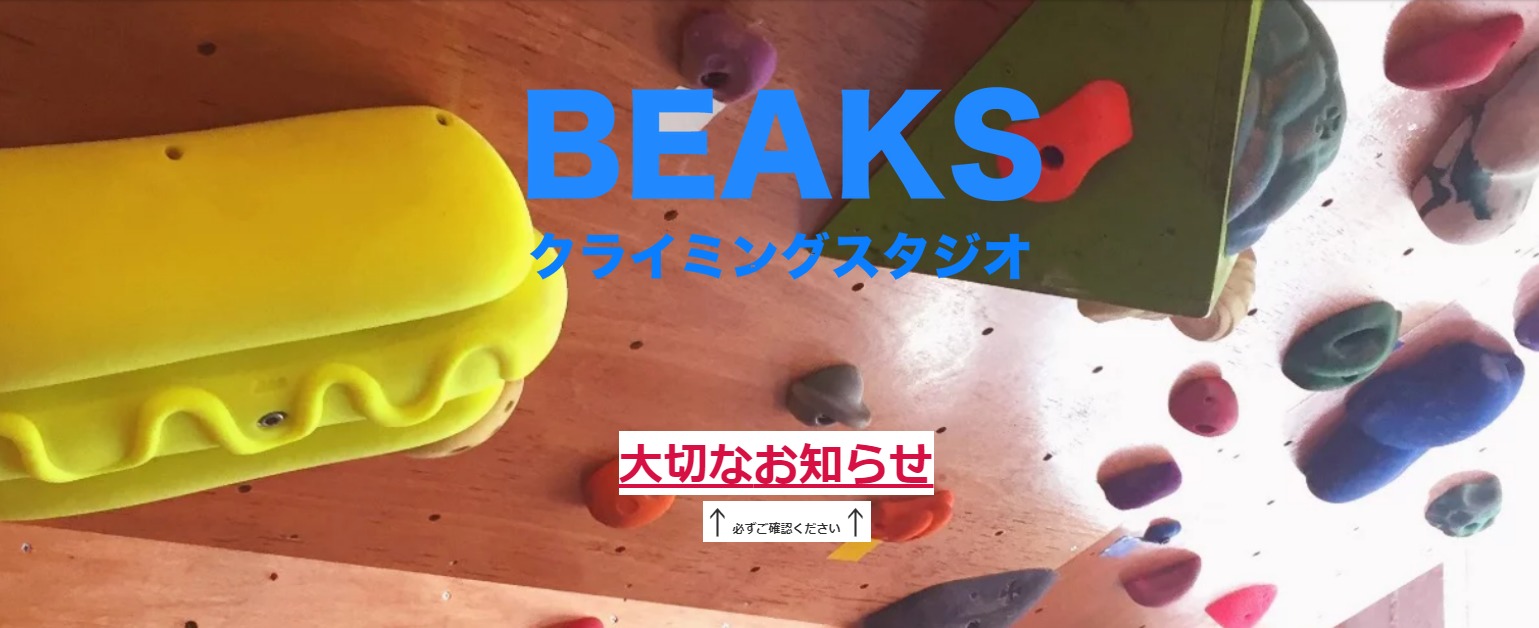 BEAKS（ビークス）クライミングスタジオの施設画像